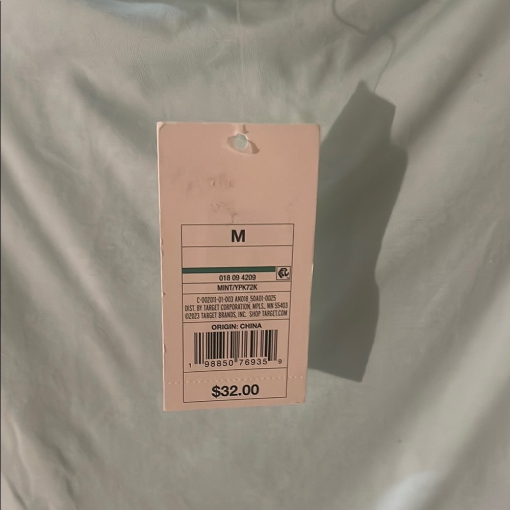 Elegant Mint Off-Shoulder Dress - Picture 11 of 11